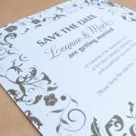 Save the Date Card - Blosso..