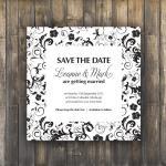 Save the Date Card - Blosso..