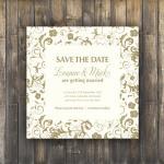 Save the Date Card - Blosso..