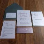 Wedding Invitation Suite - ..