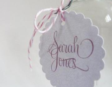 Wedding Favor Ta..
